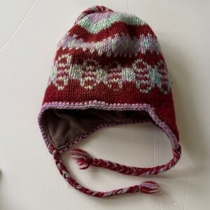 Vintage Nordic Youth Knit Winter Hat